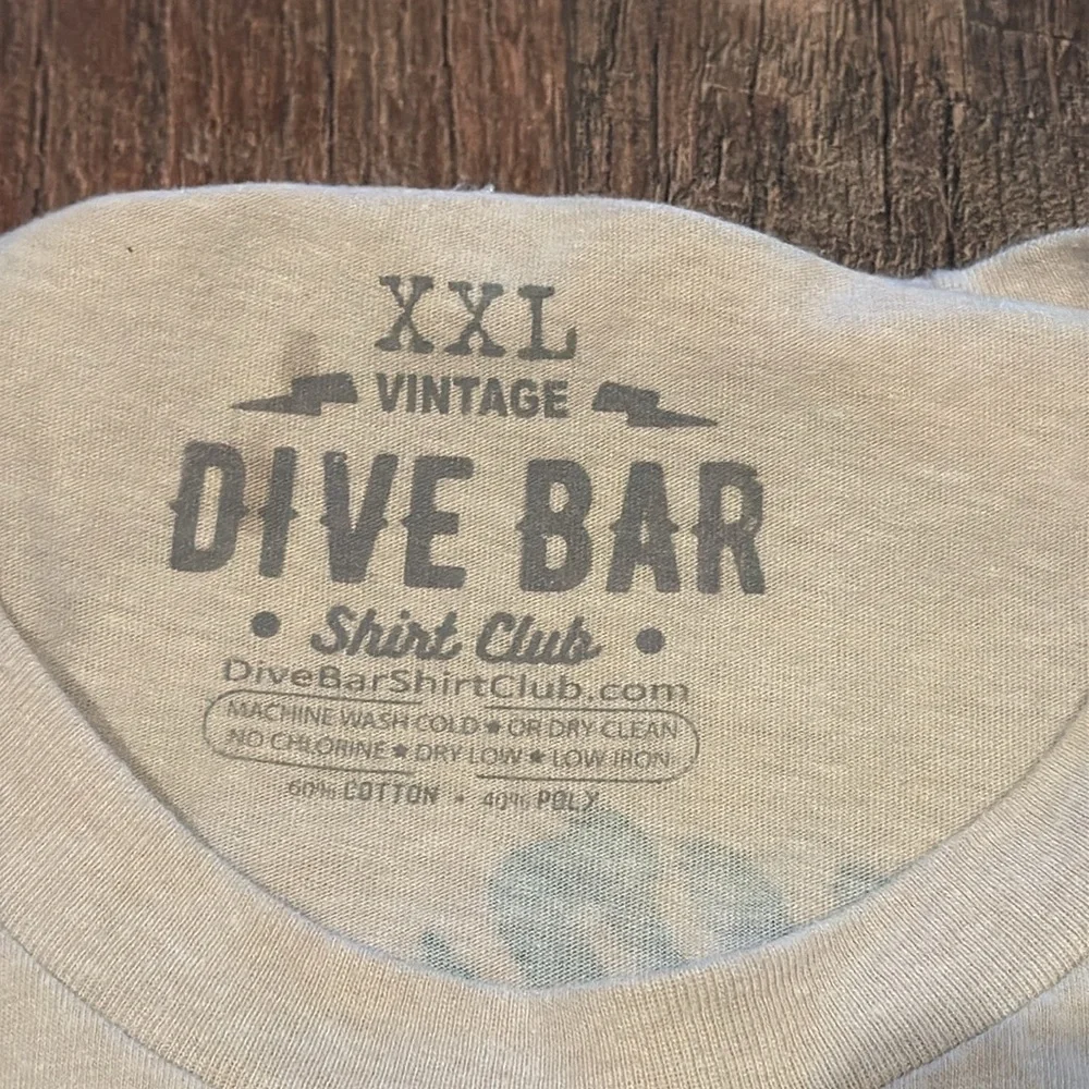 MENS DIVE BAR T SHIRT XXL